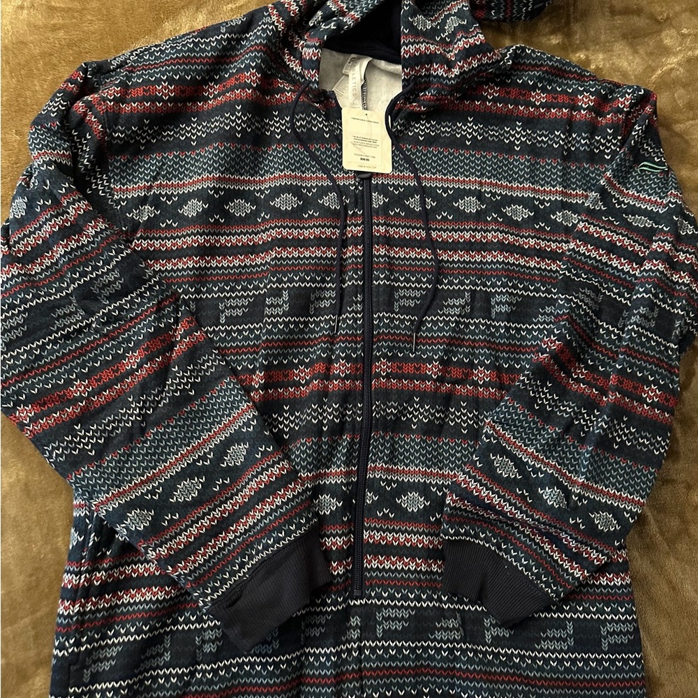 Unisex Winter Fleece Hooded Onesie - Multicolor